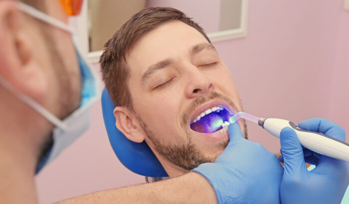 What is the process for a tooth filling